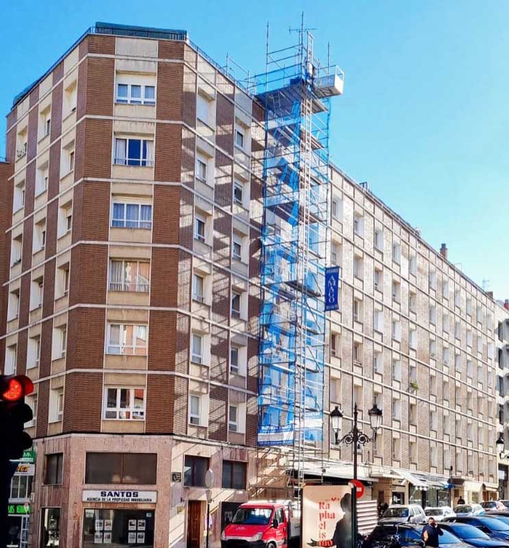 rehabilitacion de fachadas en oviedo